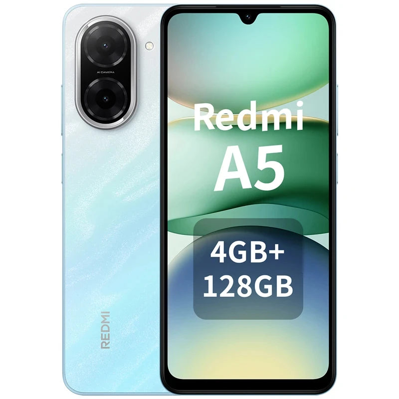 Global Version Xiaomi Redmi A5  Smartphone 32MP AI dual camera 6.88 "120hz Display Seite Finger abdruck 5200mah Schnel