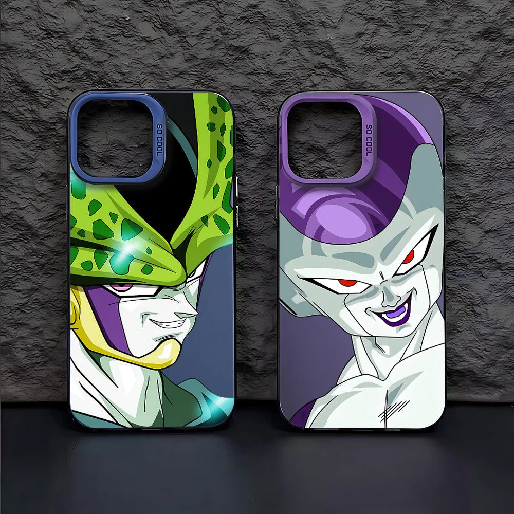 Japan Anime B-BallS Phone Case For iPhone 15 14 13 12 11 Pro Max X XR XSMAX 8 7 Plus Candy Matte Shockproof D-DragonS Back Cover