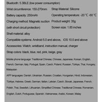 2025 Smart Watch For XIAOMI Women Full Touch Screen BT Call Waterproof Watches Sport Fitness Tracker Health Smartwatch Lady Gift