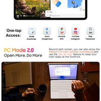 MEGA 1 Tablets Blackview 11.5 inch 2.4K 120Hz Display 8GB/12GB 256GB 50MP Camera 33W Fast Charging 8800mAh Battery MTK Helio G99