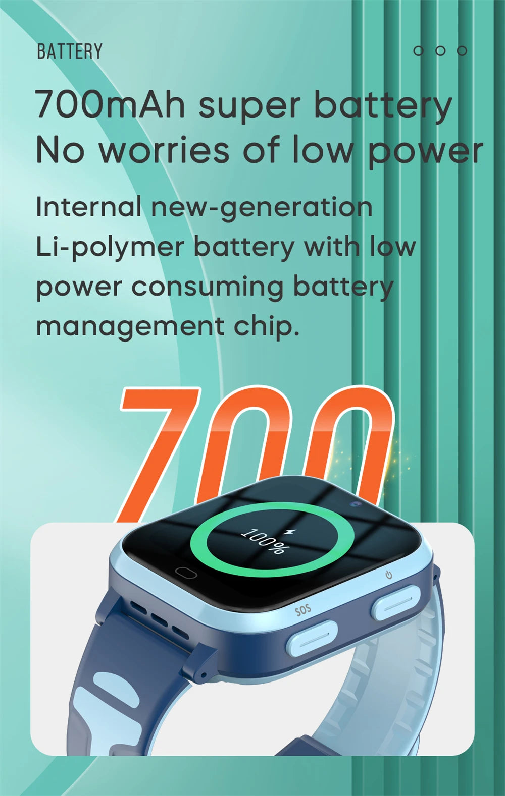 4G Kids Smart Watch 8GB ROM GPS WiFi Position Video Call Phone Android Watch Call Back Monitor with Sticker Children Smartwatch