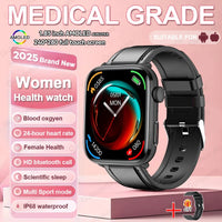 2025 Smart Watch For XIAOMI Women Full Touch Screen BT Call Waterproof Watches Sport Fitness Tracker Health Smartwatch Lady Gift