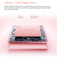 Smartphone 5G Cubot X100, Android 15, Dimensity 7025, 6nm, 2.5GHz,6.88-inch Screen,16GB(8+8),256GB, 64MP Camera, 5100mAh Battery