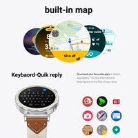98new HUAWEI Watch GT 5 Smartwatch, Buit-in Map,Replay Message,compatible with IOS and Android