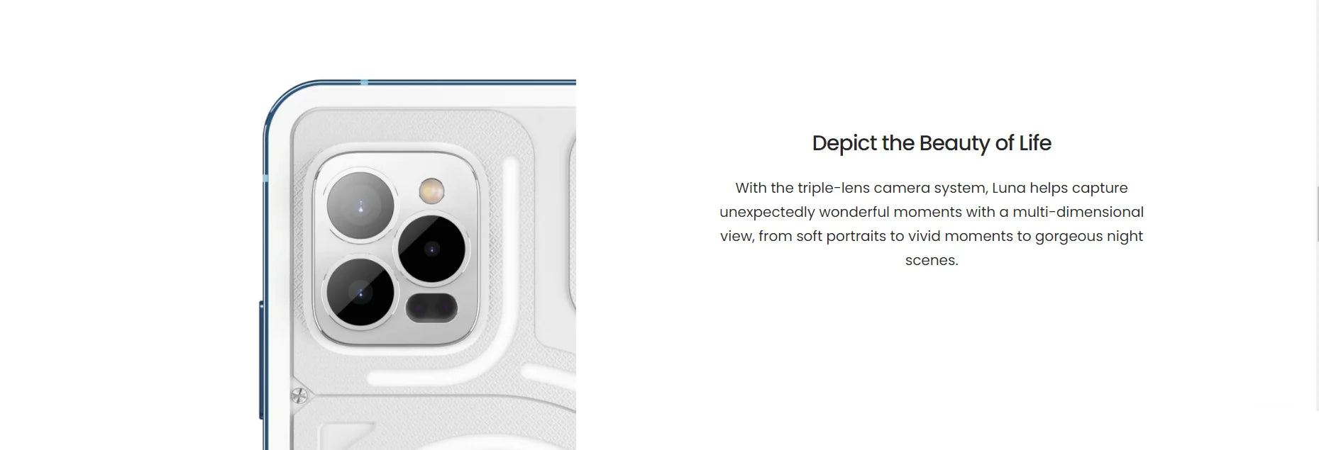 Unihertz Luna Smartphone Rhythm Ambient LED strip Music Phone 8GB RAM 256GB ROM 108MP G99 Mobile Phone Night Vision Cellphone