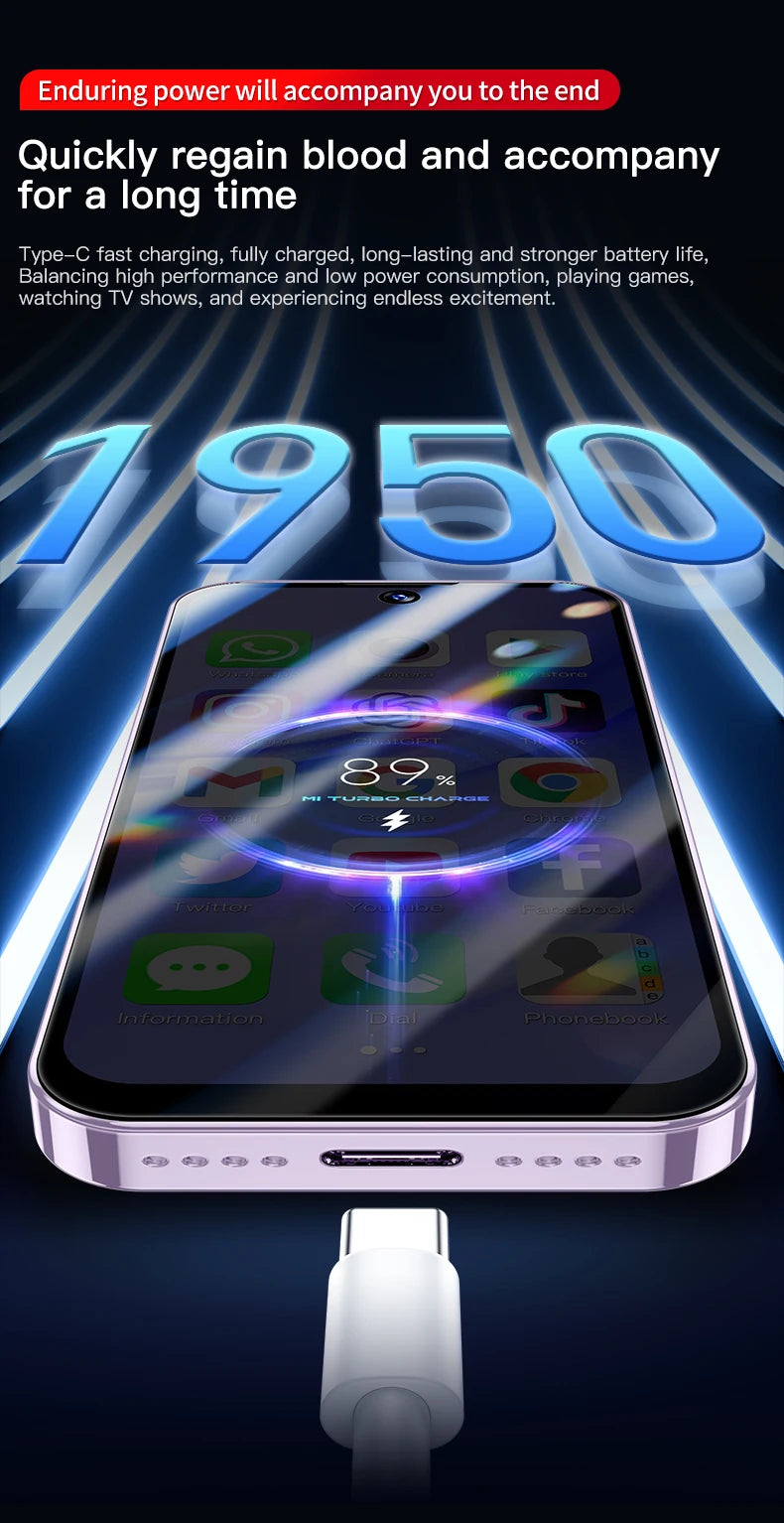 SOYES XS19 Pro 3GB RAM 32GB ROM Android 12.0 Smartphone 1950mAh Face ID 4G LTE Type-C OTG 3.88‘’ Screen Small Phone