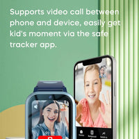 4G Kids Smart Watch 8GB ROM GPS WiFi Position Video Call Phone Android Watch Call Back Monitor with Sticker Children Smartwatch