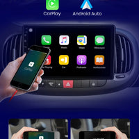 AWESAFE PX9 Car Radio Autoradio for  Fiat 500L 2012-2017  Wireless Carplay Screen Android Auto Stereo GPS Navi FM RDS BT SWC