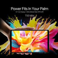 Teclast T50 Mini Tablet 8.7" 120Hz Display MTK Helio G99 20GB RAM (8+12 Virtual) 128GB ROM Android15 Tablets Support 4G Dual SIM