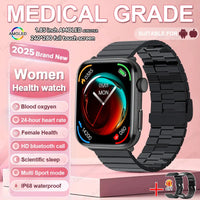 2025 Smart Watch For XIAOMI Women Full Touch Screen BT Call Waterproof Watches Sport Fitness Tracker Health Smartwatch Lady Gift