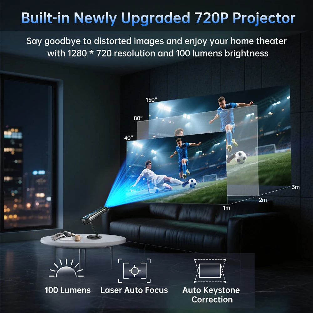 8849 Tank 4 Unihertz Rugged Smartphone Projector 720P 100 Lumens 6.78'' AMOLED 512G Android14 11600mAh 5G Dimensity 7300 120Hz
