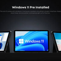CHUWI Hi10 X1 Tablet 2 In 1 Tablet PC 10.1inch Display Intel N150 Processor LPDDR5 8GB RAM 256GB SSD Windows 11 Tablets PC WiFi6