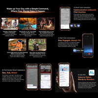 Blackview Oscal Pilot 3 5G AI Rugged Phone 12GB+256GB 6.78" 2.4K Display 7500Amh Battery Android 15 MTK 6300 5G NFC Smartphone