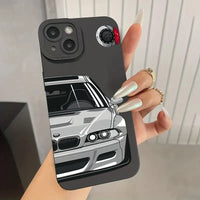 Phone Case for Samsung A54 5g A35 A34 A55 A52 A53 A32 A14 A13 A15 Case Galaxy S21 FE S22 S23 S24 Ultra Stylish Car Pattern Cover