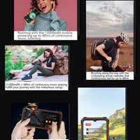 Blackview BV6200 Pro Rugged Phone Android 13 6.56'' Helio P35, 6GB+128GB Smartphone 13000mAh With 18W Fast Charge NFC Cell Phone