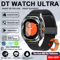 2025 New Watch 7 Ultra Smart Watch Men 32GB Memory 3D Video Display Sports SmartWatch GPS NFC Compass Blood oxygen Smartwatch