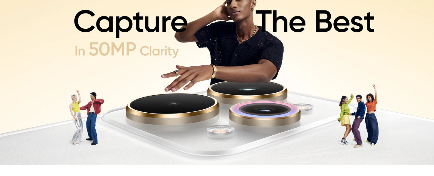 realme 15 Pro 5G Smartphone Snapdragon 7 Gen 4 Processor Triple 50MP Camera 6.8" 144Hz 4D Curve+ AMOLED Display 7000mAh Battery