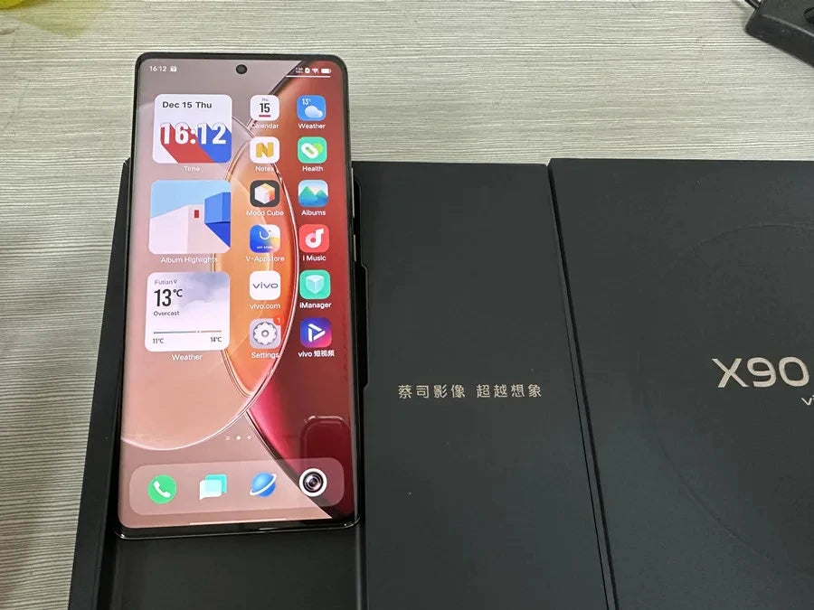 VIVO X90 Pro + Plus Snapdragon 8Gen 2 5G Smartphone 6.78inch 3200×1440 NFC 50MP Camera NFC OTG 80W 4700MAh used phone