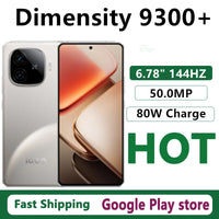 Original Vivo Iqoo Z9 Turbo Plus Mobile Phone Dimensity 9300+ Android 14.0 OTA 6.78" AMOLED 144HZ 80W Charge 50.0MP 6400mAh