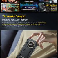 Blackview BV9300 Pro Rugged Phone 6.7'' 120Hz Display 8/12GB 256GB Smartphone With Dual Screen 15080mAh Battery 64MP Cellphone