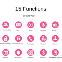 Unlocked Super Mini Card Mobile Phone 1.77 Inch 2G GSM Single SIM MP3 Telephone Bluetooth Dialer FM Blacklist Student CellPhones