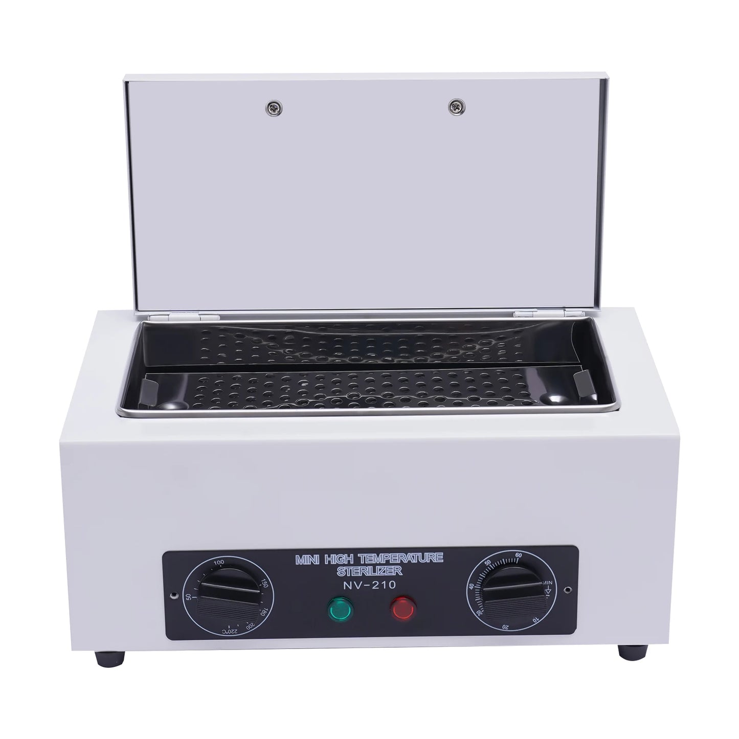 Nail Tool Sterilizer 220V Intelligent Dual Control Dry Heat Disinfection Large Capacity Multiple Use for Spa and Beauty Tools