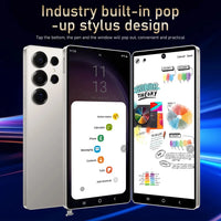Global Vision S24 Ultra Smartphone 5G Android 5800mAH 8GB RAM 512G ROM 6.8Inch 1920x1080HD 24+48MP MTK10 4G Network Mobile Phone