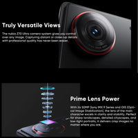 New Nubia Z70 Ultra Global Version 6.85"AMOLED 144Hz Screen Snapdragon 8 Elite Android 15 6150mAh Battery 80W Charging NFC  IP69