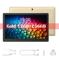 Global Version 14 Inch 1920x1080 IPS Big Screen Tablet PC 5+13MP Camera 12+256GB Deca-Core планшет 2 IN 1 Tablets Android Laptop
