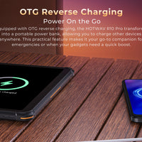 【World Premiere】HOTWAV R10 Pro Rugged Tablets 10800mAh 8GB+256GB OTG Charging Tablet For Field Exploration+Mountain Climbing