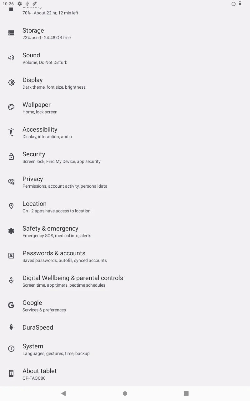 8 INCH Android 12 RAM 3GB+32GB ROM QP80 MTK8168 Tablet Quad Core IPS Screen Quad Core Rear 13.0MP WIFI Dual Camera