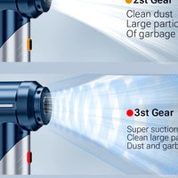 SZUK New Foldable Car Vacuum Cleaner Portable Handheld Mini Vacuum Cleaner Wireless Strong Suction Cleaner Cleaning Machine