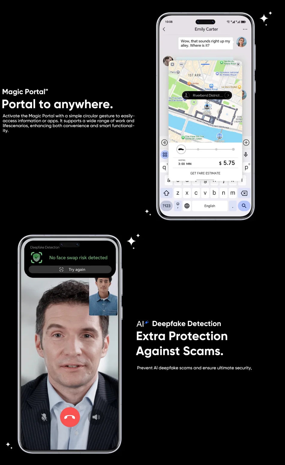 2025 New Original HONOR Magic7 Pro Global Version 5G Smartphone Snapdragon 8 Elite 6.8''120Hz LTPO Display 100W Fast Charge IP69
