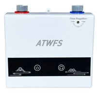 ATWFS Instant Water Heater 220V 4600W Portable Electric Heaters for Bathroom Hot Water Shower and Home Kitchen Heating