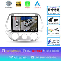 Car Radio For Hyundai i20 PB 2012 - 2014 Multimedia Video Player Wireless Carplay And Wireless Android Auto Portable Universal T