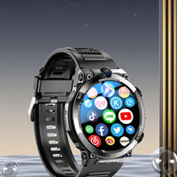4G LTE Smart Watch 2025 Android os GPS Video Voice Wi-Fi Call Messaging HD Dual Cameras 4G Sim Card Call WIFI Men's SmartWatch