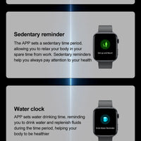 2025 Smart Watch For XIAOMI Women Full Touch Screen BT Call Waterproof Watches Sport Fitness Tracker Health Smartwatch Lady Gift