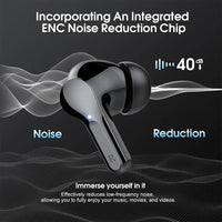 New Wireless Earbuds HiFi Stereo Headphones BT5.3 with ENC Noise Cancelling 48H LED Display Ear Buds IP7 Waterproof Earphones