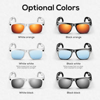 Smart Glasses 100W Camera Anti-shake Video Recording Music Control Photo Recognition Bluetooth Call Sports Sunglasses Waterproof