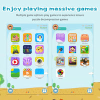 Kids Tablet 7inch Android 12 Best Christmas Gift Cute Touch Gaming Children 4GB+64GB WiFi Child Tablets PC