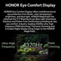 Global Version HONOR MagicPad 2 tablet android 12.3" OLED Screen  Snapdragon 8s Gen 3 CPU 13MP Rear Camera 10050mAh Battery