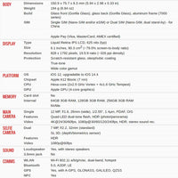 Original iPhone XR 4G LTE Mobile Phone 6.1" Display 64GB/128GB ROM 3GB RAM 12MP A12 Bionic IOS CellPhone Unlocked