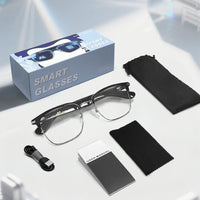 GT-33 smart glasses anti-blue light glassesTranslation Sunglasses Voice Remote Control Music Eyewear Waterproof Eyeglasses