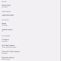 8 INCH Android 12 RAM 3GB+32GB ROM QP80 MTK8168 Tablet Quad Core IPS Screen Quad Core Rear 13.0MP WIFI Dual Camera