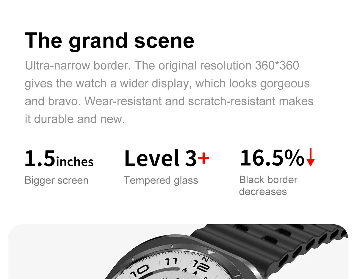 2025 New Watch 7 Ultra Smart Watch Men 32GB Memory 3D Video Display Sports SmartWatch GPS NFC Compass Blood oxygen Smartwatch