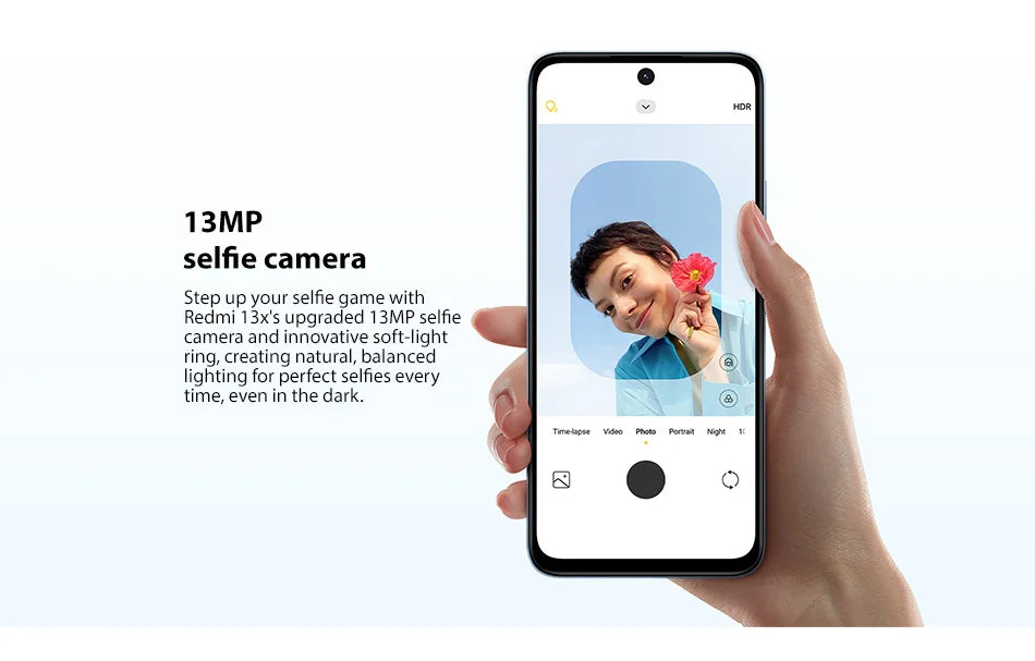 Global Version Xiaomi Redmi 13X Smartphone MTK Helio G91 Ultra 108MP super clear camera 6.79" FHD+ display 33W fast charging
