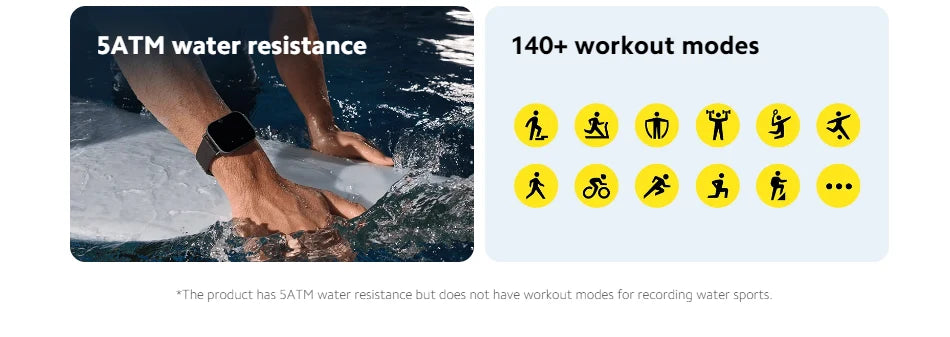 New Global Version Xiaomi Redmi Watch 5 Active has Bluetooth call up to 18 days of battery life 2''display 140+ work modes 5ATM