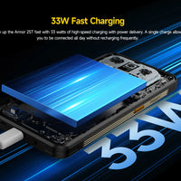 【World Premiere】Ulefone Armor 25T 4G Thermal Imaging Rugged Phone Android 14 33W 50MP+64MP NFC Waterproof Smartphone Global