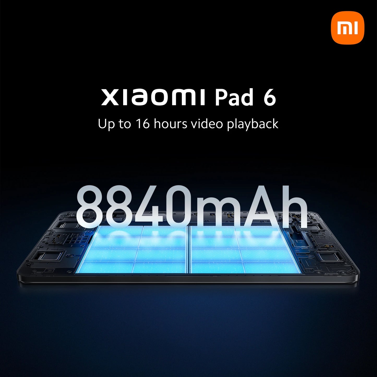 New Xiaomi Pad 6 Global Version 11-inch 144Hz WQHD+ 128GB / 256GB ROM Snapdragon 870 Tablet 8840 mAh 33W Charging