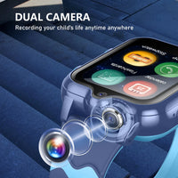 D35 4G Kids Smart Watch Video SIM ROM 8GB Call Phone Watch Monitor GPS SOS Location Monitor  Children Boy Girl Smartwatch Gifts